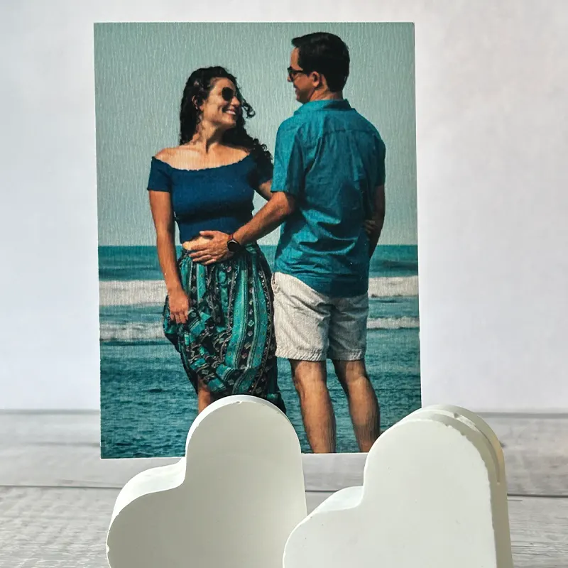heart photo holder