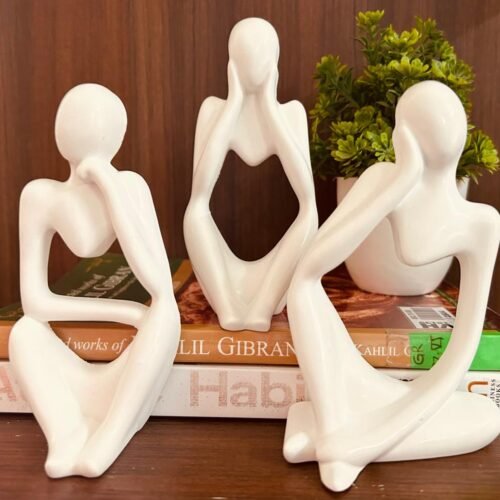 Handcrafted Decorative Lady in Thought